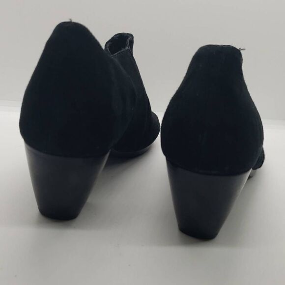 Munro Women Open Toe Ankle Boots Luisa Black 8.5 - Picture 8 of 10